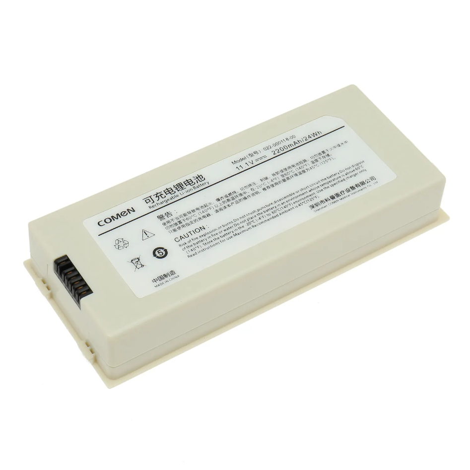 022-000108-00 GALAXY ELECTRONICS HIGH QUALITY REPLACEMENT BATTERY FOR COMEN C86 NC10, NC8A, NC10A, NC12A, C80 Vital Signs Monitor 11.1V 2200mAh Lithium Ion