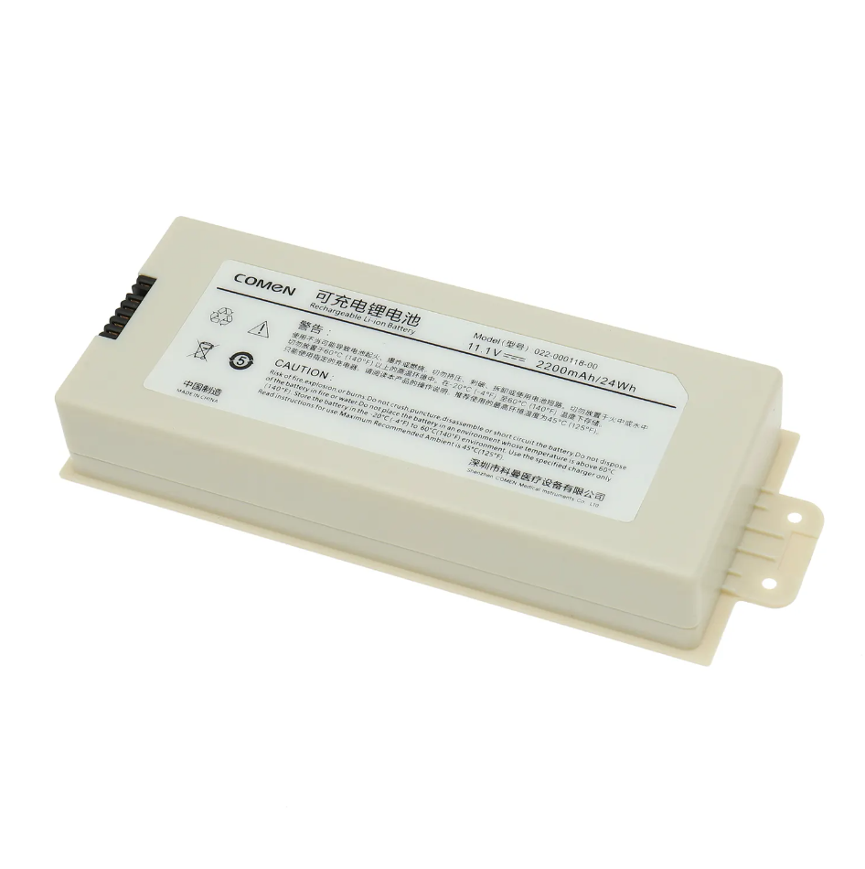 022-000108-00 GALAXY ELECTRONICS HIGH QUALITY REPLACEMENT BATTERY FOR COMEN C86 NC10, NC8A, NC10A, NC12A, C80 Vital Signs Monitor 11.1V 2200mAh Lithium Ion