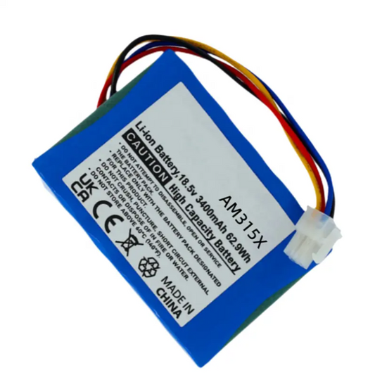 AM315x Galaxy Electronics battery for husqvarna- Automower 310 2015 2016 2017 2018, 584 82 28-01 584 82 28-02 584 85 28-01 315X 450X 18.5V 3400mAh Lithium Ion