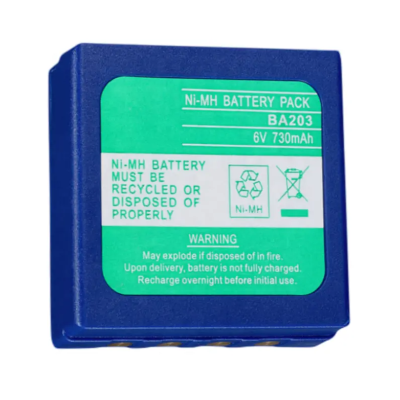BA203 6V 730mAh NI-MH Galaxy Electronics High Quality Rechargeable Battery for HBC Crane Remote Control Batteries HBC BA203 FUB03 FUB3A BA203060