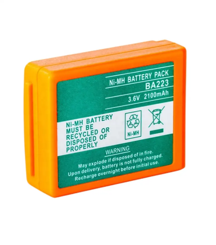 Galaxy Electronics High Quality Rechargeable Battery 3.6V 2200mAh Ni-Mh BA223 For HBC BA223000 BA223030 HBC Radiomatic Quadrix Micron 4 FUB6
