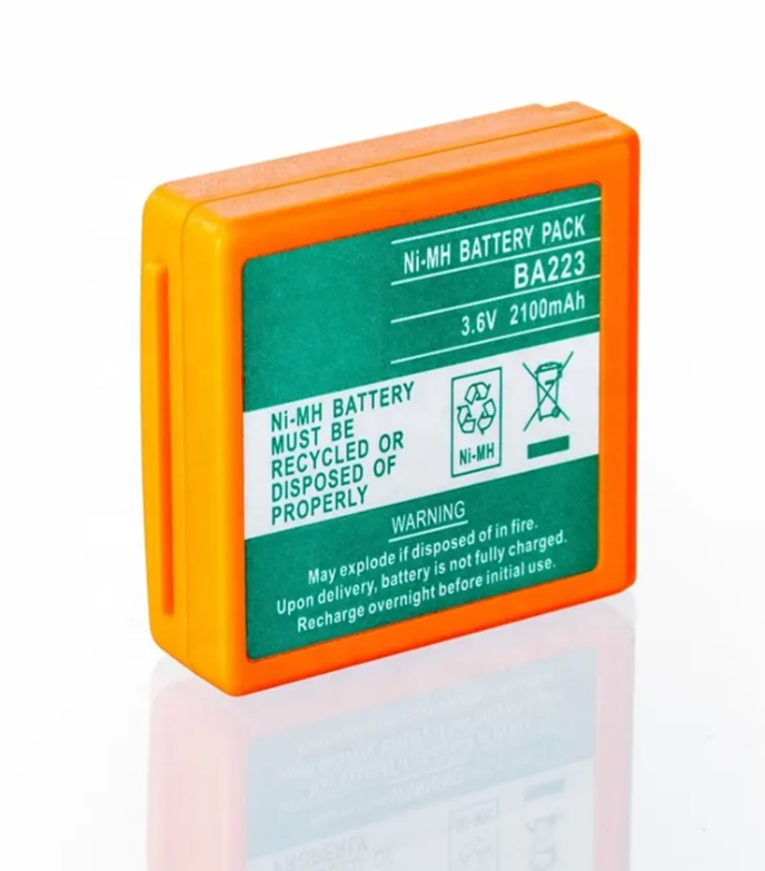 Galaxy Electronics High Quality Rechargeable Battery 3.6V 2200mAh Ni-Mh BA223 For HBC BA223000 BA223030 HBC Radiomatic Quadrix Micron 4 FUB6