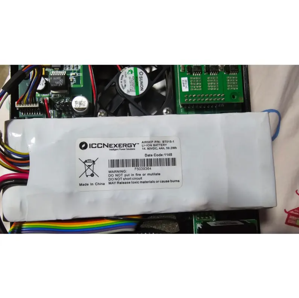 BT015-1 GALAXY ELECTRONICS HIGH QUALITY Replacement Battery for AirSep Freestyle 3, Freestyle 5, Freestyle Portable Oxygen Conc, BT015-1, BT018-1S 14.8V 4000mAh Lithium Ion