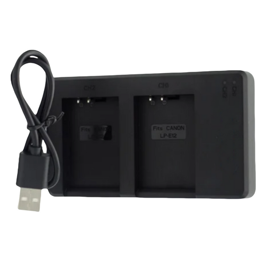 Galaxy Electronics High Quality USB Dual Charger Kit for Canon LP-E10