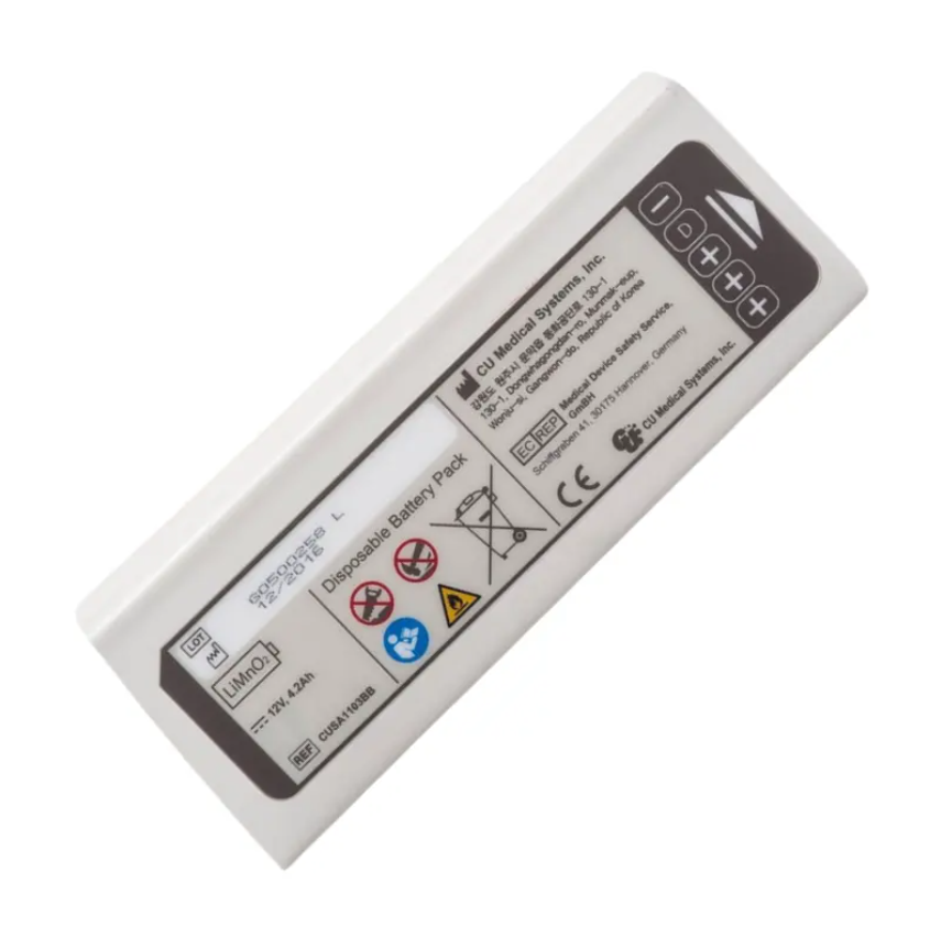 CUSA1103BB GALAXY ELECTRONICS HIGH CAPACITY Battery for CU Medical System CU-SP Serie Long Life, IPAD CU-SP1, CU-SP2 12V 4.2Ah LiMnO2