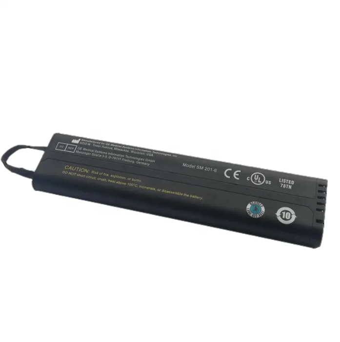 DASH 3000 GALAXY ELECTRONICS SM201-6 GE DASH 3000/DASH 4000/DASH 5000 GE Monitor Battery 11.1V 5200mAh Lithium Ion