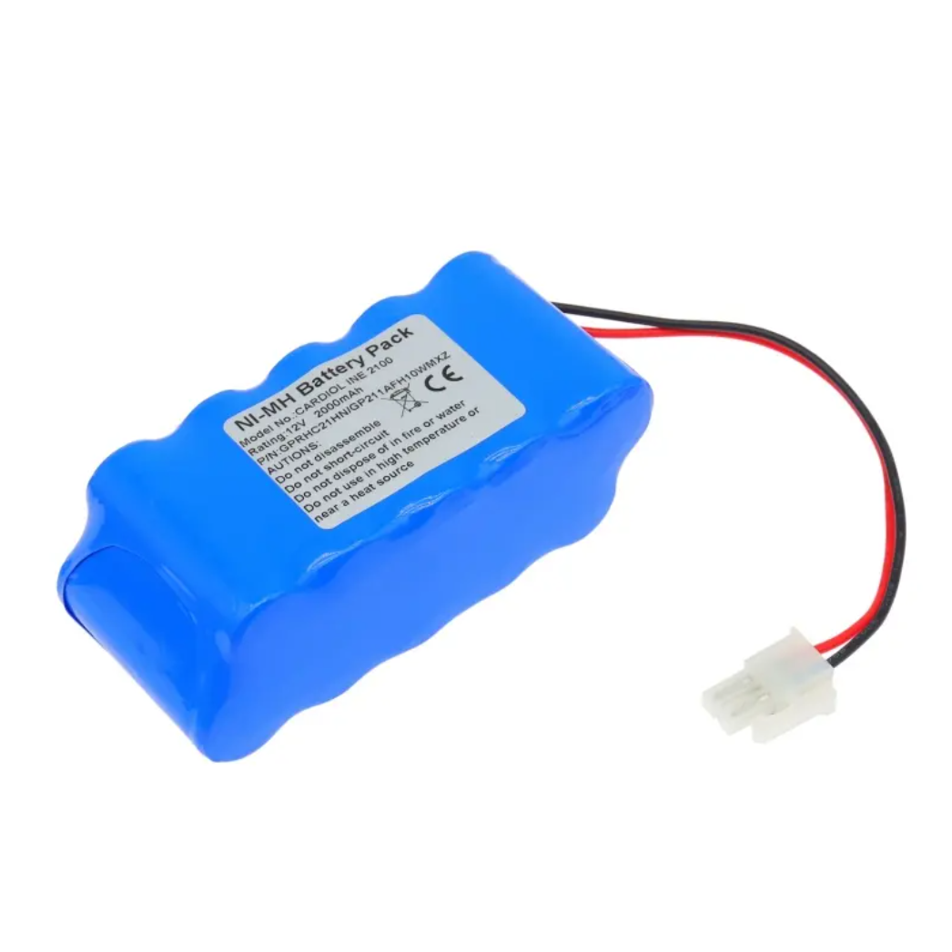 ECG-200S Galaxy Electronics Battery for Cardioline Cardiette ECG Recorder AR1200 view, ECG 200S, ECG AR2100 View ECG Monitor Battery