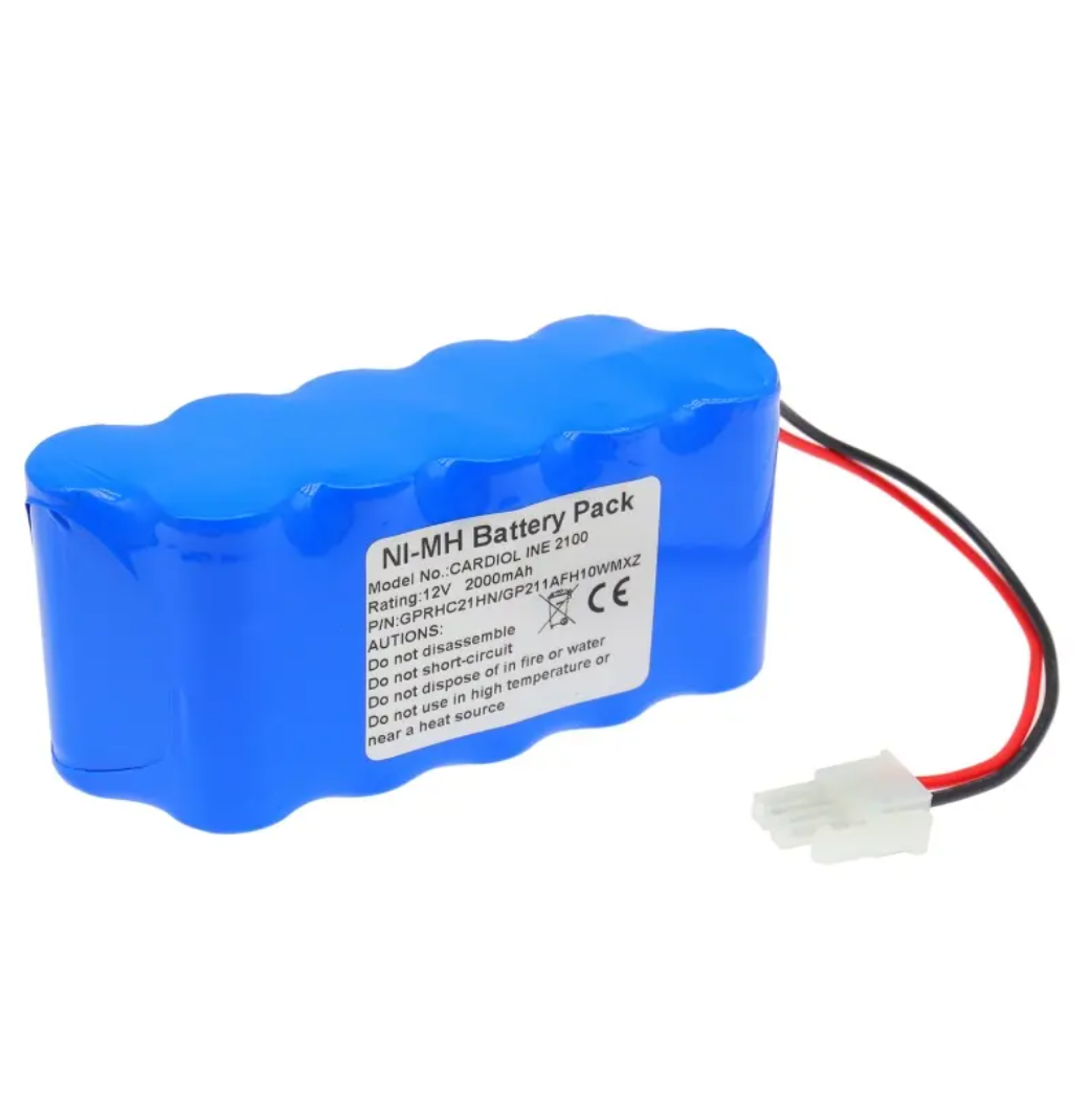 ECG-200S Galaxy Electronics Battery for Cardioline Cardiette ECG Recorder AR1200 view, ECG 200S, ECG AR2100 View ECG Monitor Battery