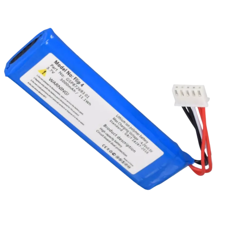 Galaxy Electronics High Quality 3.7V 3000mAh Lithium Ion Battery for JBL Flip 4, Flip 4 Special Edition Replacement GSP872693 01
