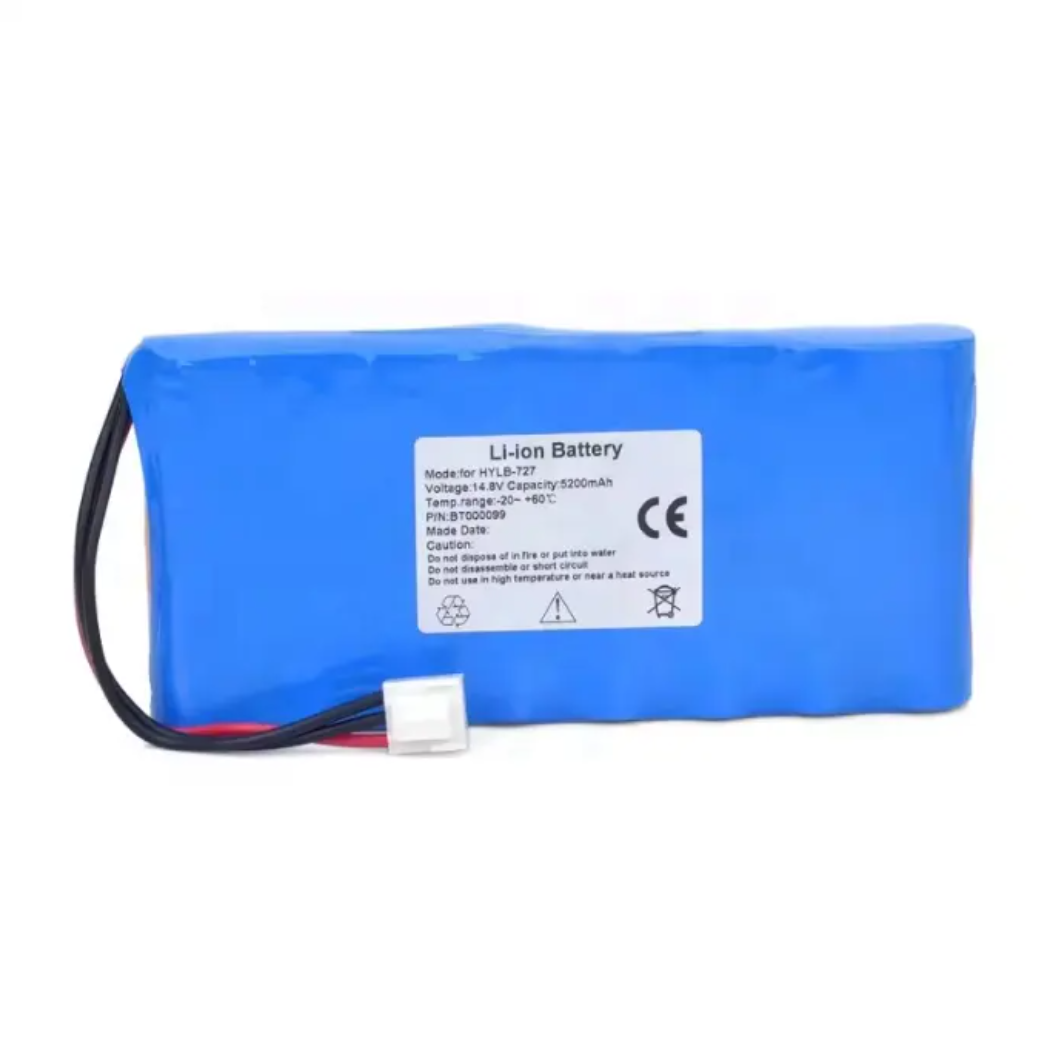 HYLB-727 GALAXY ELECTRONICS HIGH QUALITY BATTERY FOR EDAN TWSLB-004 M21R-064114 SE-601 SE-12 SE-1200 SE-12 Express EM-1201 EM-301 Lithium ion 14.4V 5200mAh