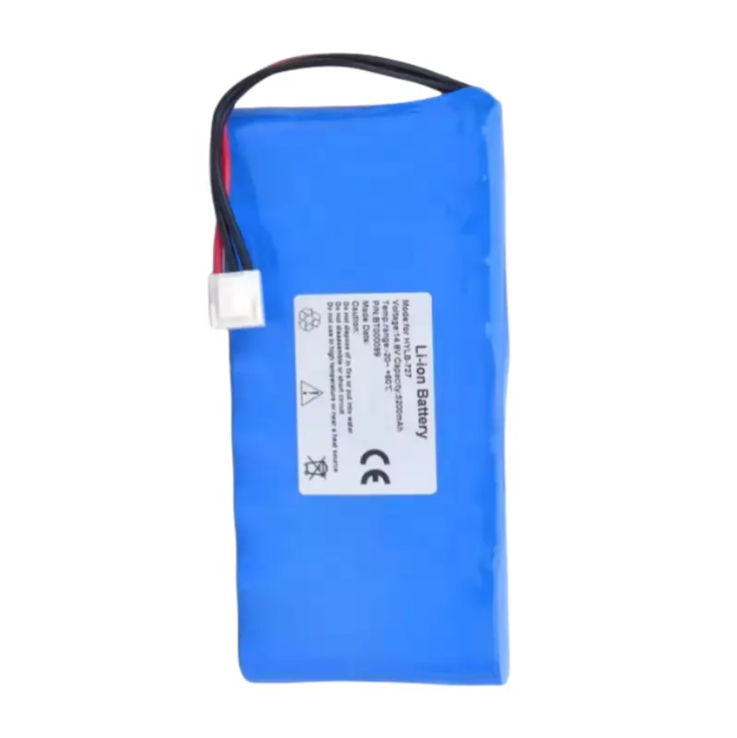 HYLB-727 GALAXY ELECTRONICS HIGH QUALITY BATTERY FOR EDAN TWSLB-004 M21R-064114 SE-601 SE-12 SE-1200 SE-12 Express EM-1201 EM-301 Lithium ion 14.4V 5200mAh