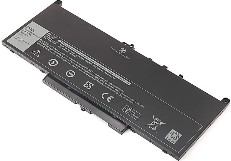 7.6V 55WH Li-Polymer Galaxy Electronics High Quality J60J5 MC34Y Laptop Battery For Dell Battery E7470 Latitude E7270 Notebook Battery