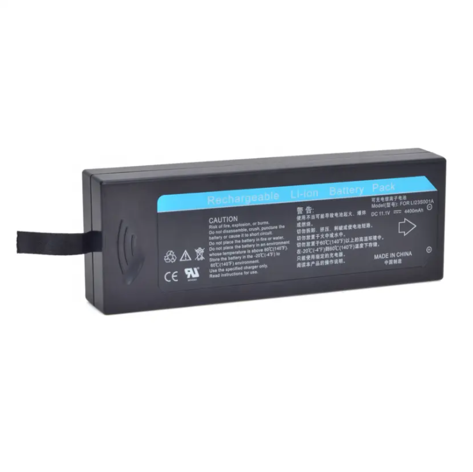 LI23S001A GALAXY ELECTRONICS Replacement Battery For Mindray Anaesthesia Machine VS800 VS-800 WATO EX-20 EX-25 EX-30 EX-35 EX-50 11.1V 4400mAh Lithium Ion