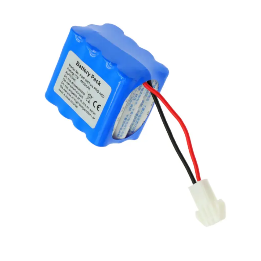 LIFE-POINT PRO AED Batteries Galaxy Electronics Replacement METals Defibrillator PRO AED LIFE-POINT Battery Wholesale Defibrillator Battery 12V 4500MAH LIMNO2