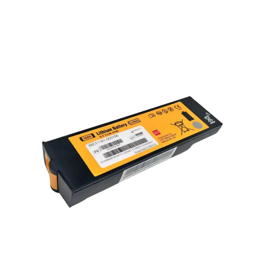 GALAXY ELECTRONICS 11141-000156 Battery for Physio-Control LIFEPAK 1000 Replacement Lithium AED Battery Kit 12V 4500MAH 54Wh Li-MnO2