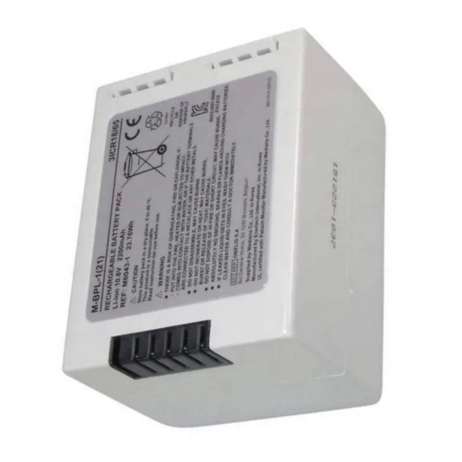 M6043-1 GALAXY ELECTRONICS FACTORY DIRECT SALE Replacement Battery For Covidien Nellcor Bedside SpO2 Ref M6065-0 10.8V 2200mAh 23.76Wh Lithium Ion