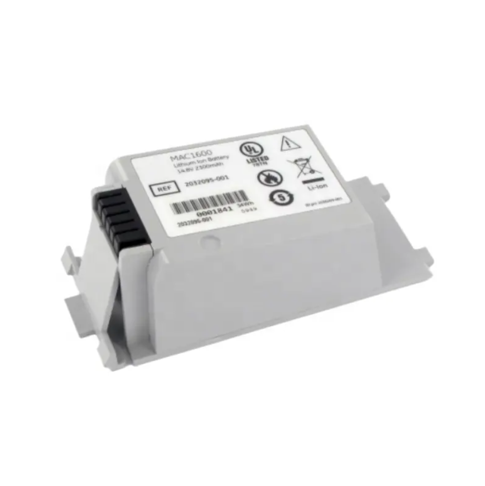MAC 1600 GALAXY ELECTRONICS FACTORY DIRECT SALE 14.8V 2300mAh Lithium-ion for GE MAC1600 2032095-001 2035701-001 Battery For Medical ECG Monitor