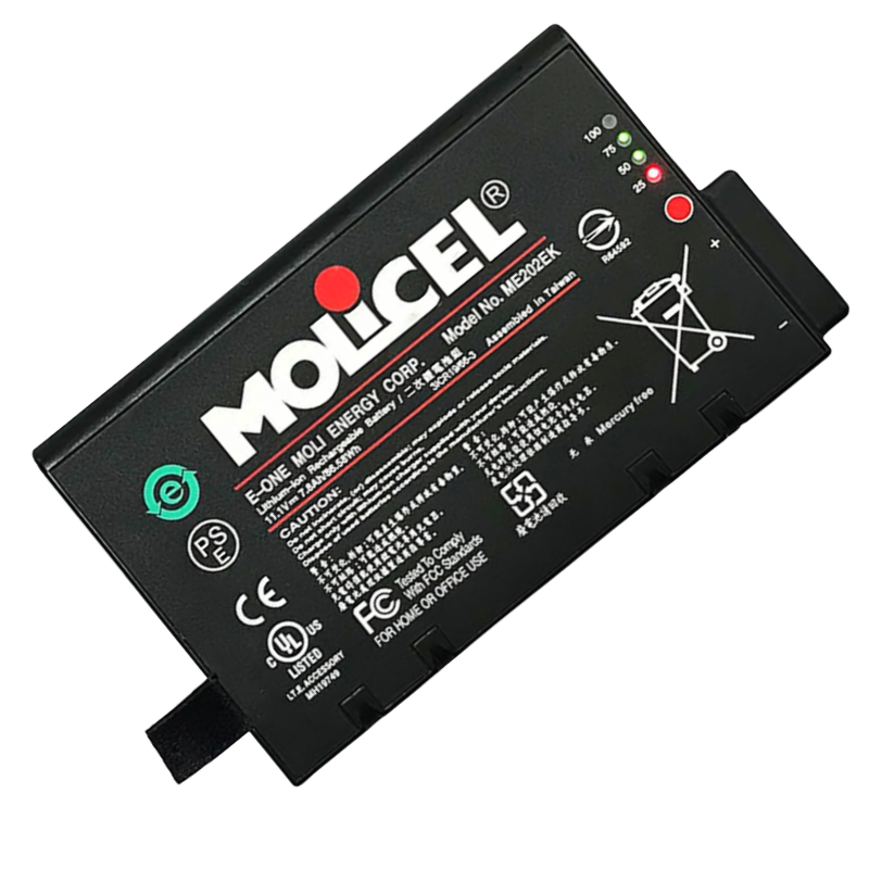989803194541 ME202EK GALAXY ELECTRONICS HIGH QUALITY Li-ion 11.1V 7800mAh Replacement Battery Compatible For Drager Oxylog 3000 Plus Batteries and VM G60 G80 CTG7 TC Monitor Battery for Philips/MOLICEL