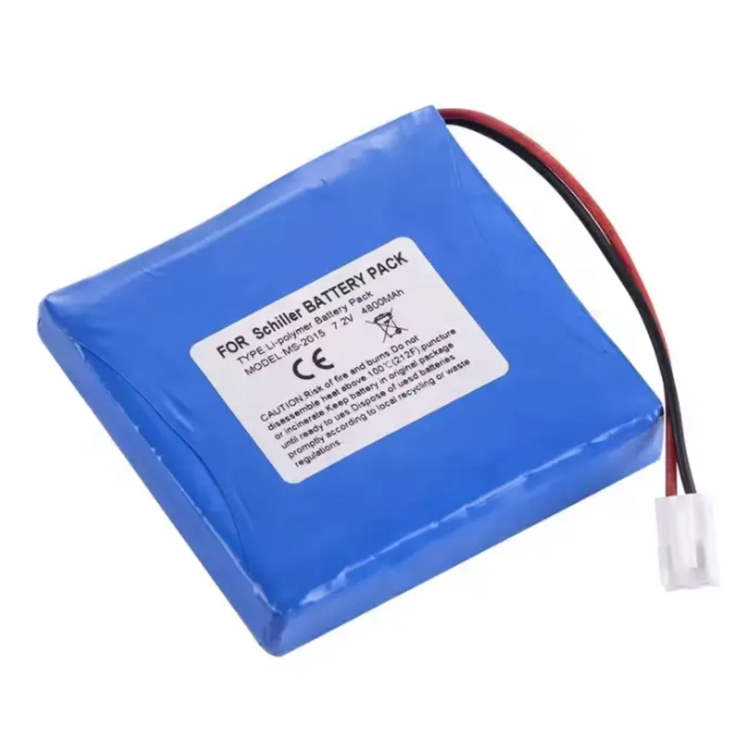 MS-2015 GALAXY ELECTRONICS HIGH QUALITY BATTERY FOR Schiller CardioVit AT102+ MS-2007 MS-2015 MS-2010 Battery