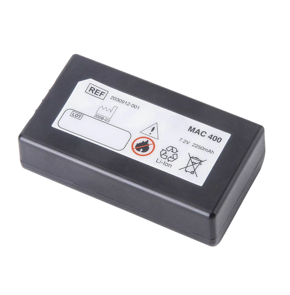 MAC400 GALAXY ELECTRONICS High Quality Battery For GE Mac400 Mac600 Mac 400 600 Mac C3 2047357-001 2030912-001 Battery 7.2V 2250mAh Lithium Ion