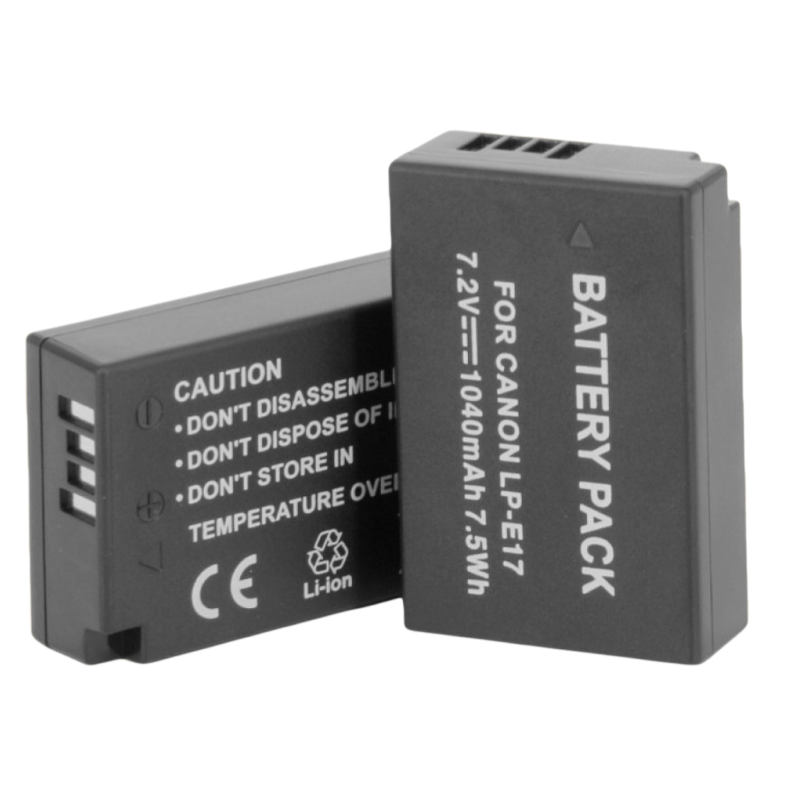 LP-E17 LP E17 Galaxy Electronics High Quality Replacement Battery 7.4V 1040mAh Lithium Ion Camera Battery For EOS 77D 200D 250D 750D 200D II 760D 800D 850D 8000D 9000D RP R10