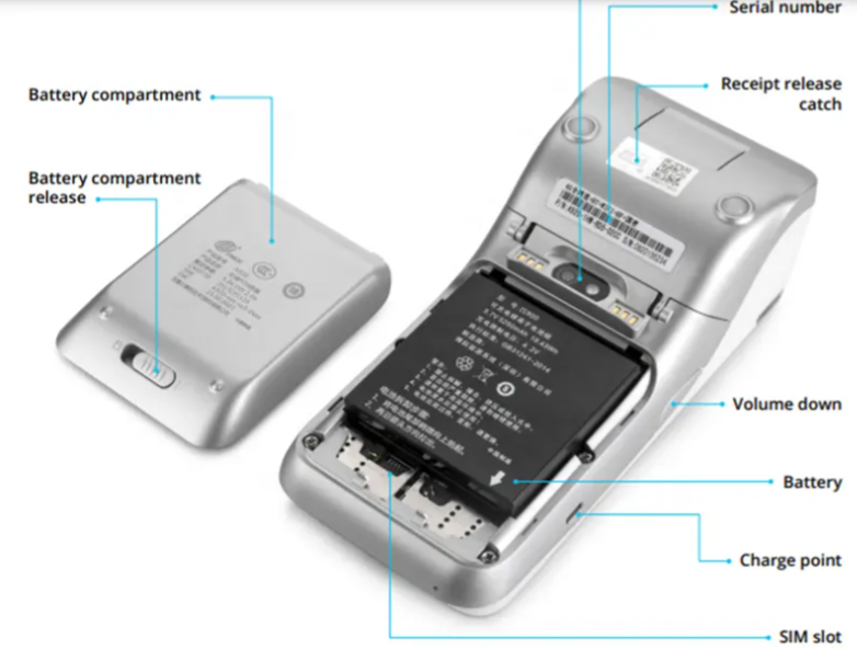 PAX A920 3.7V 5250mAh Li-Polymer Galaxy Electronics HIGH Quality Replacement Pos Terminal Battery IS900 For PAX A920 POS TERMINAL HANDHELD