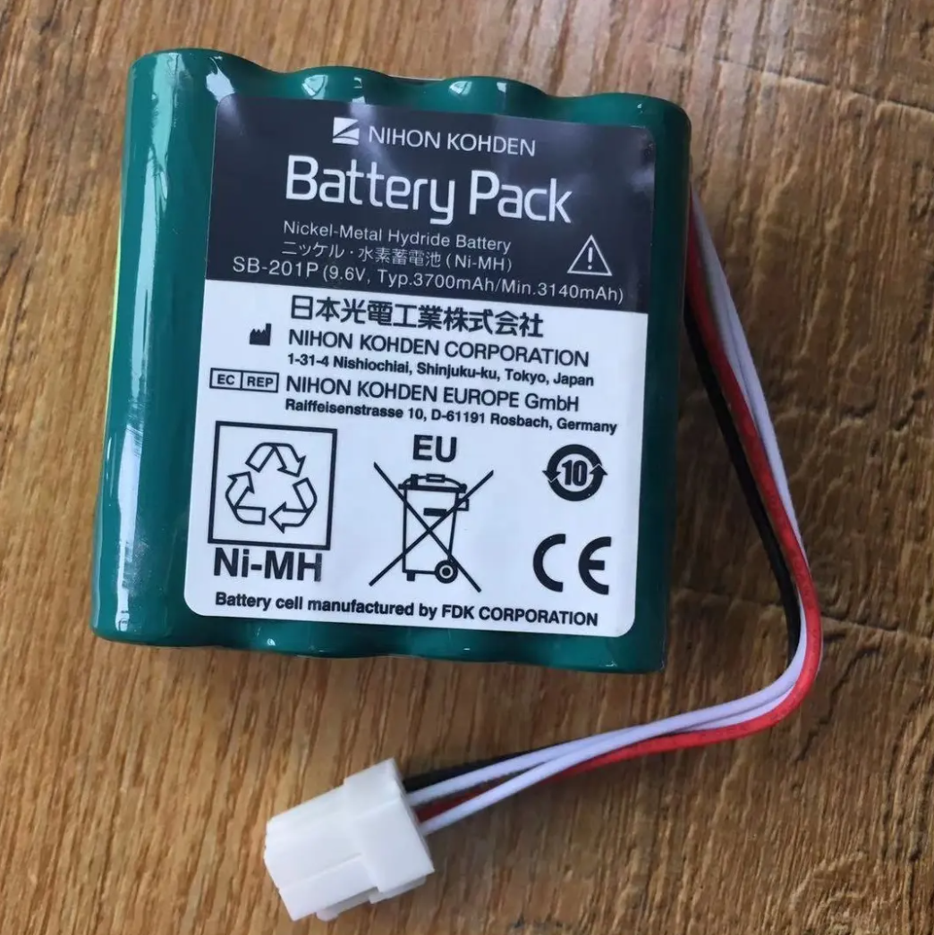 SB-201P Galaxy Electronics Battery for Nihon Kohden Battery X076 PVM-2700 PVM-2703 PVM-2701 9.6V 3800mAh Ni-MH  Nickel-Metal Hydride