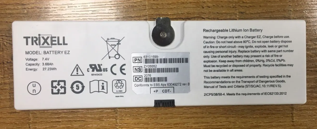 TRIXELL EZ DR GALAXY ELECTRONIC HIGH QUALITY 7.4V 3680mAh Lithium Ion Battery For TRIXELL EZ DR Tablet