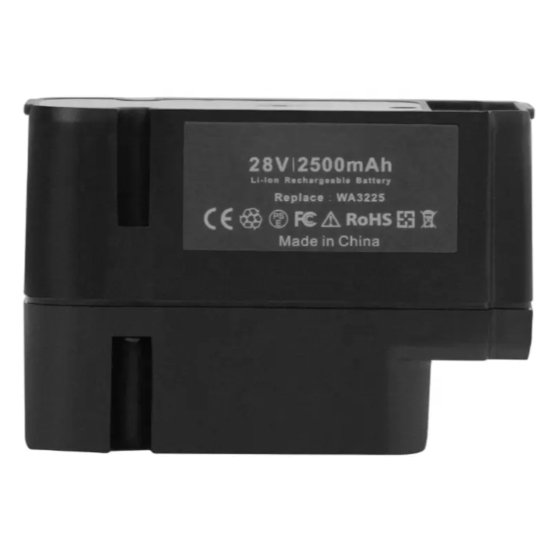 GALAXY ELECTRONICS HIGH QUALITY Battery Replacement for Worx WA3225, WA3226, WA3565, G790E, WG791E, WG792E, WG794E, WG796E, WG798E 28V 2500mAh Lithium Ion
