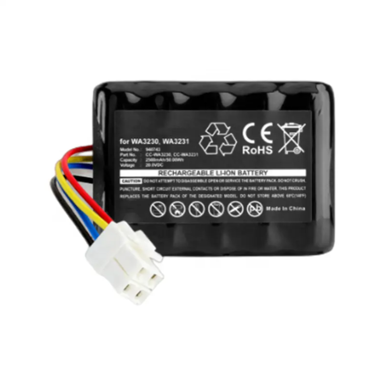 WA3230 Galaxy Electronics 20V 2600mAh Lithium Ion High Quality Battery Compatible with Worx 50032492, 50032774, WA3230, WA3231 WR105SI, WR105SI.1, WR106SI, WR110MI, WR110MI.1, WR115MI