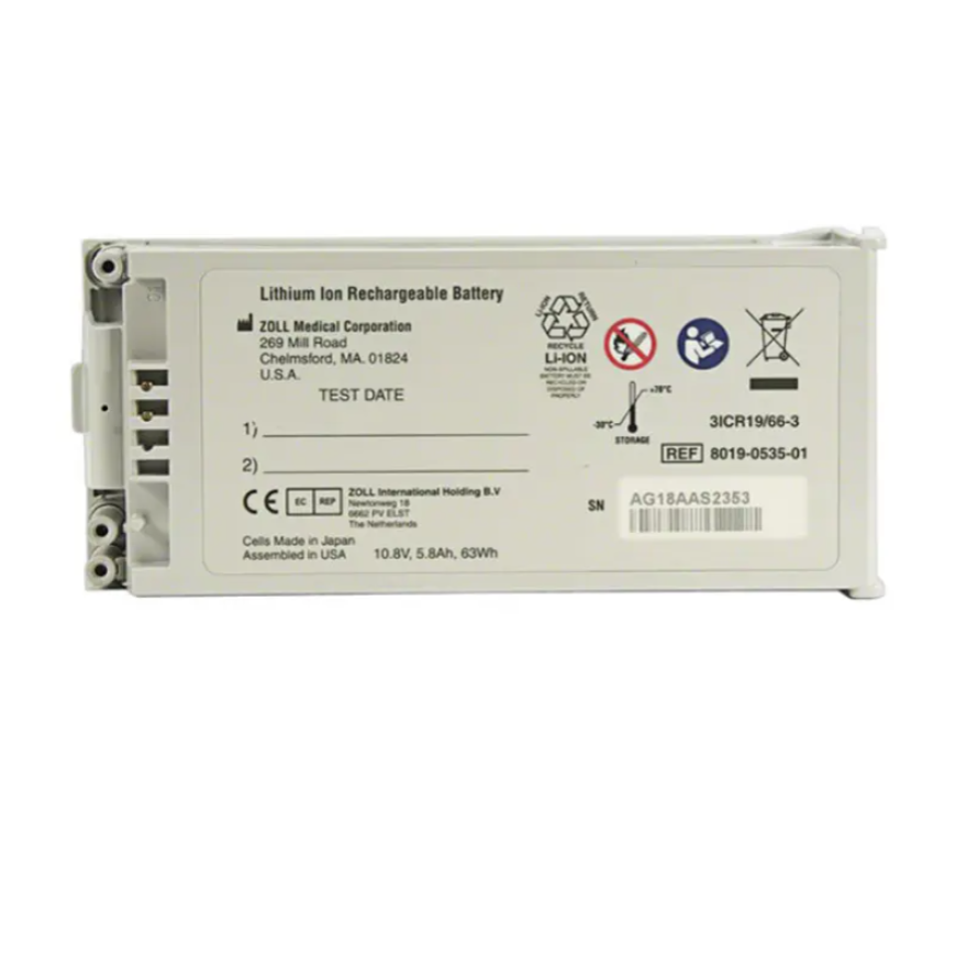 8019-0535-01 GALAXY ELECTRONICS HIGH QUALITY Medical Zoll R Battery 10.8V 5.8Ah Replacement Battery For Zoll AED Pro R E Series