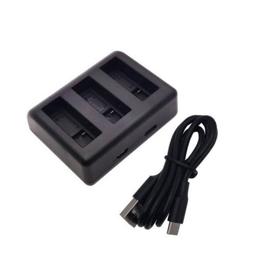 Galaxy Electronics High Quality Tripple charger DJI Osmo Action 3/Action 4