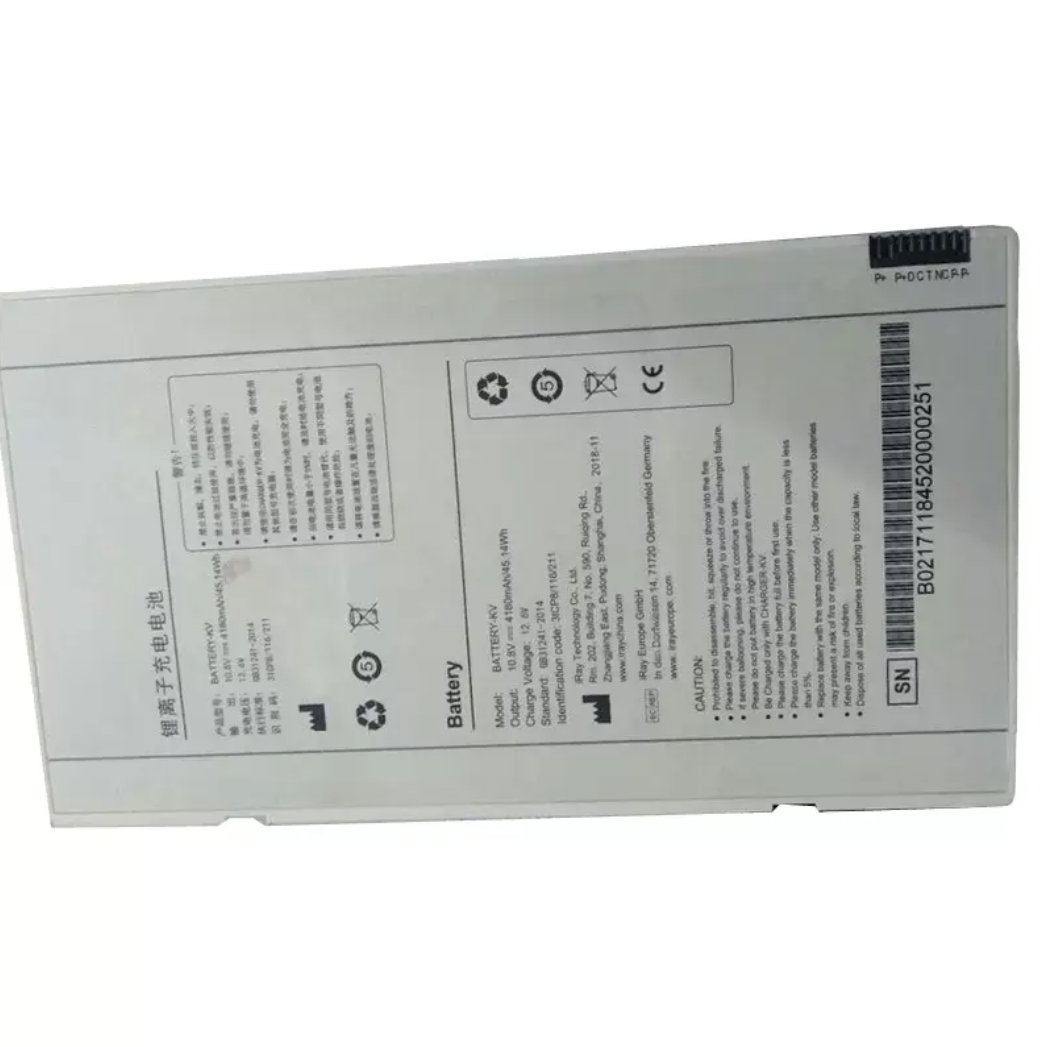 Galaxy Electronics BATTERY-KV 10.8V 4180mAh Lithium Ion Battery For iRay Mars 1417V-TSI 1717V- VSI 1717V-PSI Wireless Flat Panel Detector