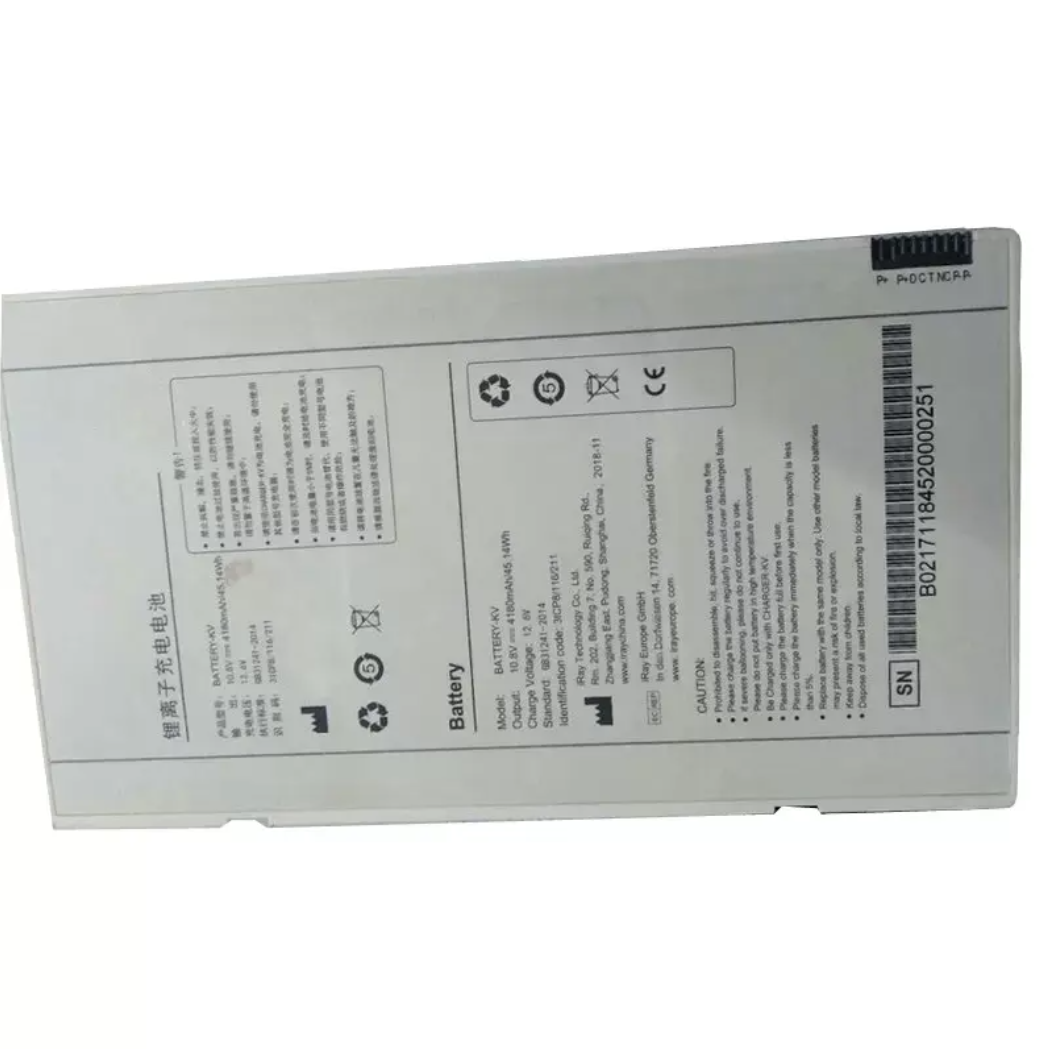 Galaxy Electronics BATTERY-KV 10.8V 4180mAh Lithium Ion Battery For iRay Mars 1417V-TSI 1717V- VSI 1717V-PSI Wireless Flat Panel Detector