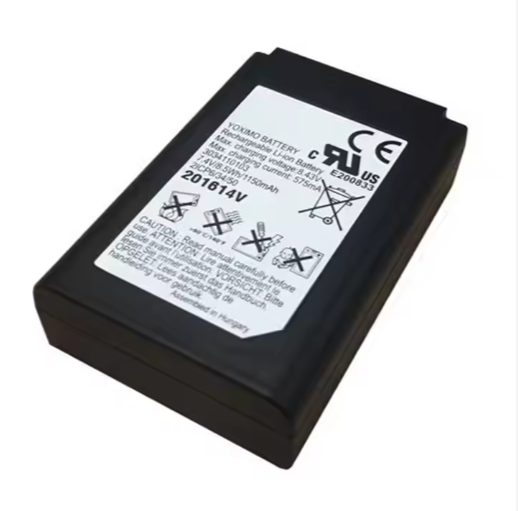 Galaxy Electronics High Quality LI-POLYMER 7.4V 1200mah replacement YOXIMO 3034110103 battery for WORLDLINE POS Terminal Machine
