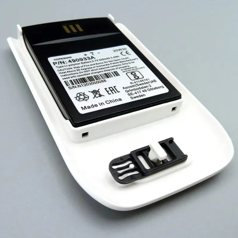 D63 490933A Galaxy Electronics HIGH QUALITY 3.7V 950mAh Lithium Ion Cordless Phone battery 660497 for Ascom D63 i63 DH7 3735 DECT Mitel 5614