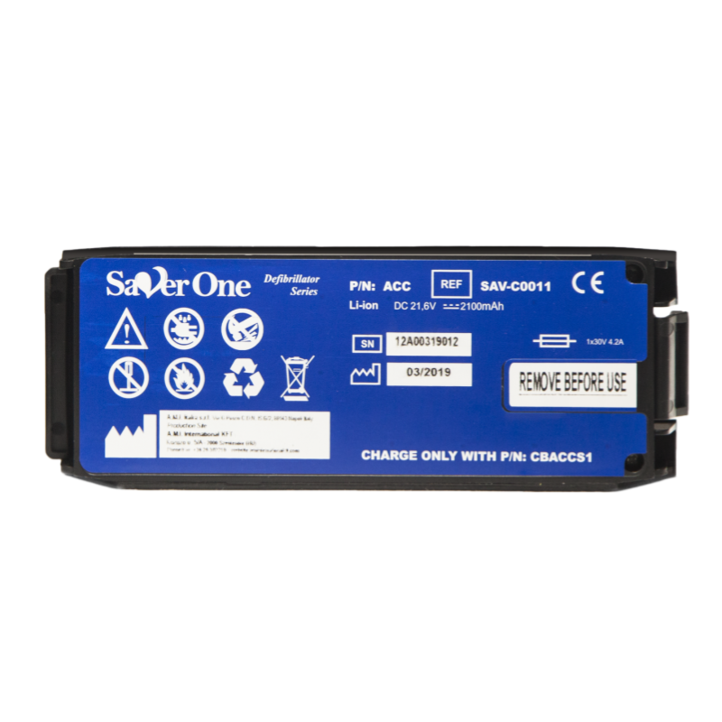 SAV-C0011 GALAXY ELECTRONICS High-Quality Battery for SaverOne 21.6V 2100mAh Lithium Battery; SAV-C0011 for SaverOne Defibrillators.