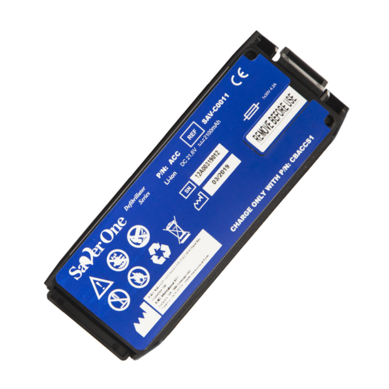SAV-C0011 GALAXY ELECTRONICS High-Quality Battery for SaverOne 21.6V 2100mAh Lithium Battery; SAV-C0011 for SaverOne Defibrillators.