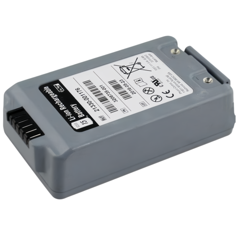 Lifepak 15 GALAXY ELECTRONICS battery, suitable for Physio-Control, First Med, and Meditronic monitors and defibrillators 21330-001176, 10.8V 6AH lithium-ion battery.